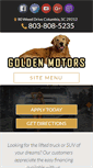 Mobile Screenshot of goldenmotorsonline.com